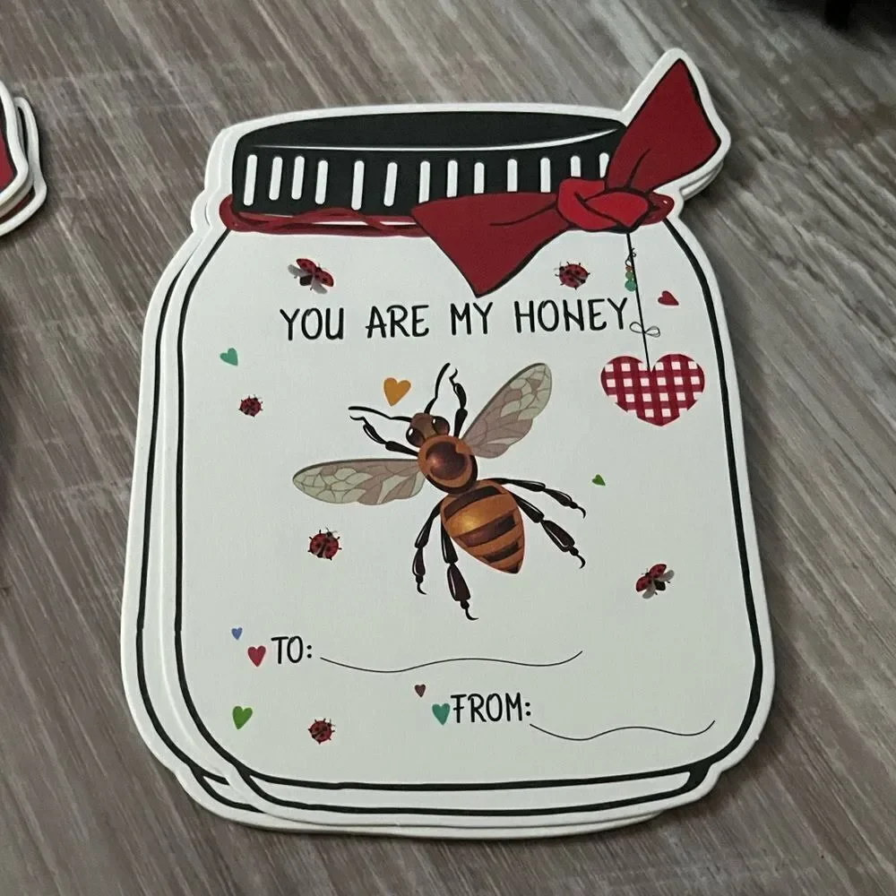 36 Insect Cards for Valentine’s, classroom or everyday